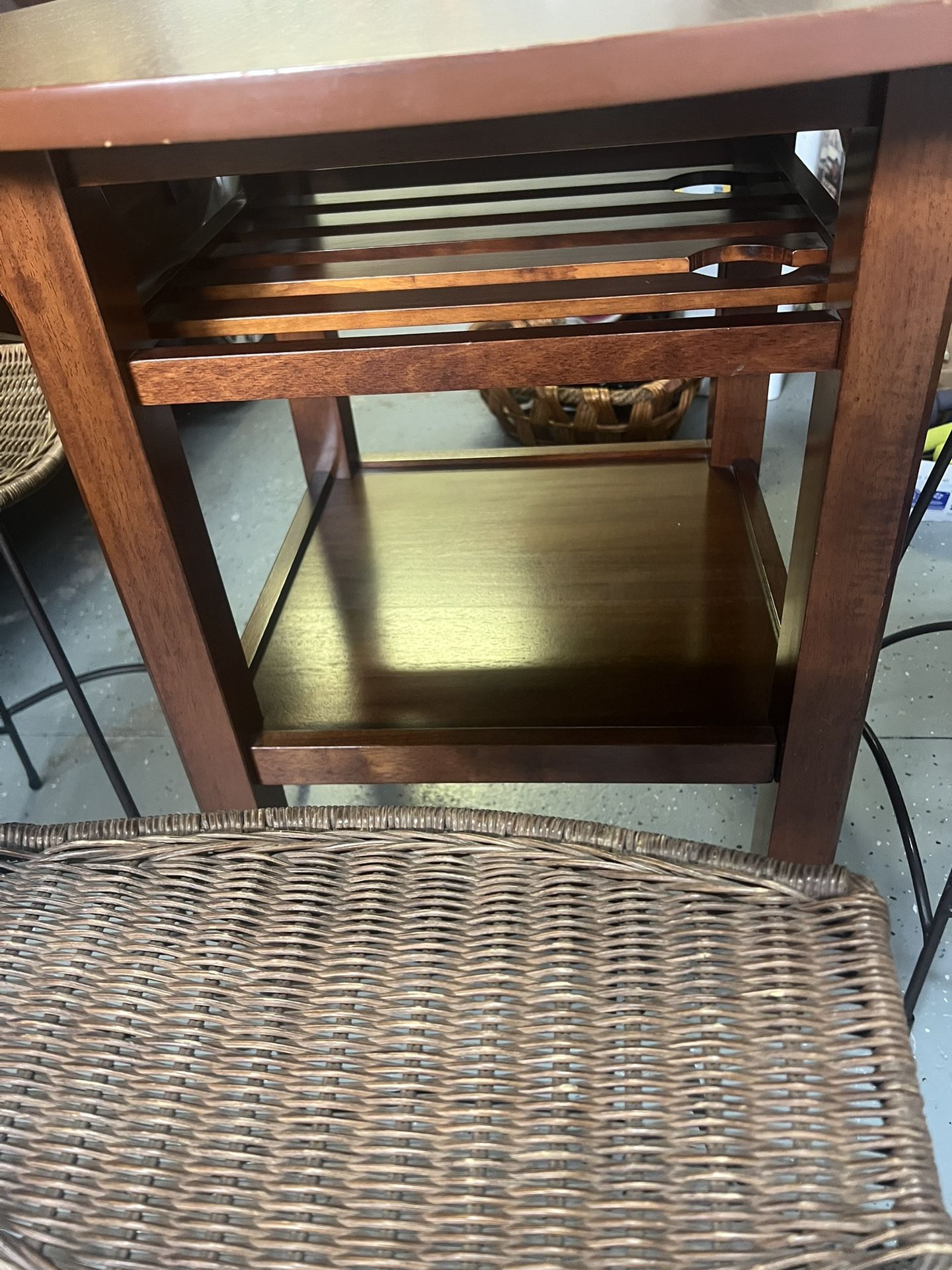 High Bar Table And Stools