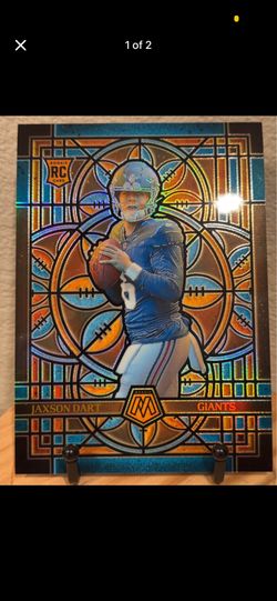 2025 Mosaic Jaxson Dart jumbo card