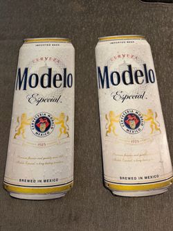 Vintage Coors and Modelo signage
