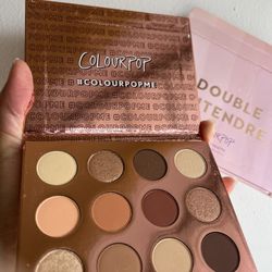 COLOURPOP Double Entendre Pressed Powder Eyeshadow Palette NIB (very Badbox)