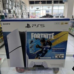 PlayStation 5 Disc 1TB Fortnite Bundle! Finance For $50 Down Payment!!