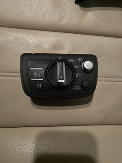 2012-2018 AUDI A7 DASH HEADLIGHT FOG DIMMER LIGHT LAMP SWITCH CONTROL OEM