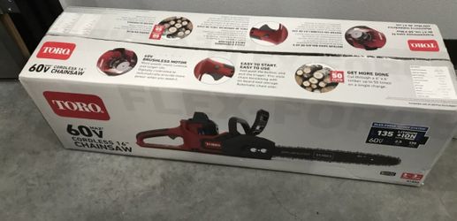 TORO FLEX-FORCE 16 IN 60-VOLT MAX LITHIUM-ION BATTERY ELECTRIC CORDLESS CHAINSAW