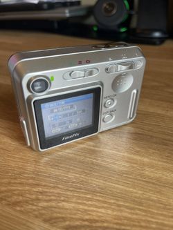 Fujifilm FinePix A360 A Series Silver Digital Point And Shoot Camera 
