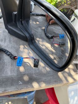 Power folding mirror
