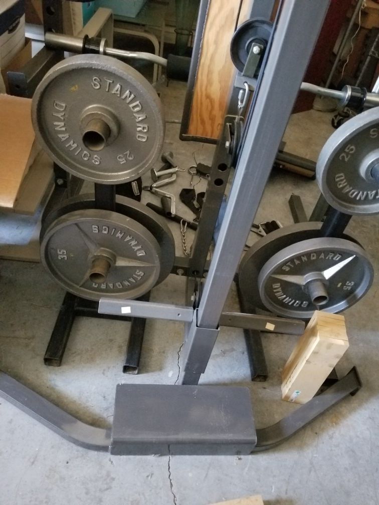 Bodysmith prosystem gym weights attachments for Sale in Santa