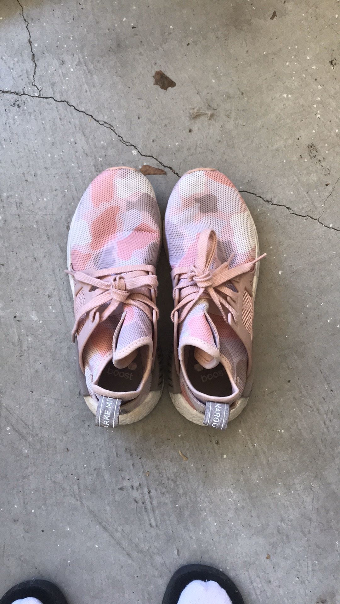 RARE Adidas NMD RX1 Pink Duck Camo