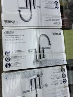 Kohler Aderlee and Willamette Bathroom Faucets
