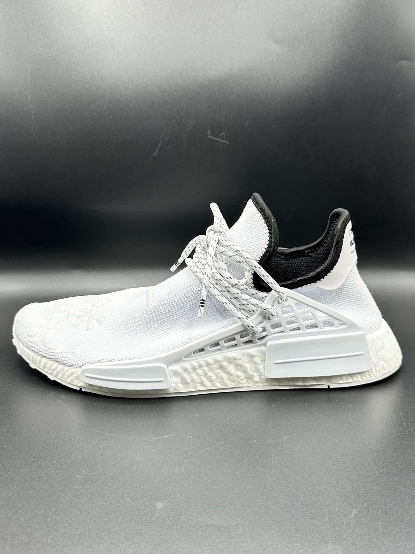 Adidas NMD HU Human Race Pharrell Williams GY0092 Shoes Core White Size 8.5 Mens NWT for Sale in Murrieta CA OfferUp
