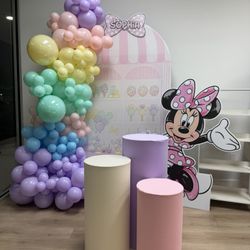 Minnie Mouse Backdrop Cover