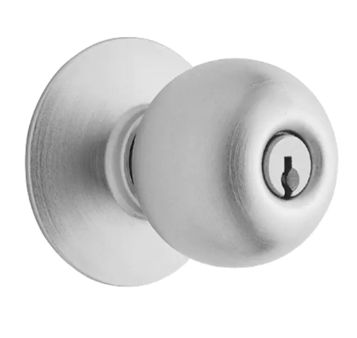 Schlage Orbit Satin Chrome Light Commercial Storeroom Door Knob @U13-102
