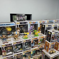 139 Funko pop ( Naruto, one piece, kingdom hearts, dragon ball, my hero academia …..