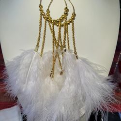 Long Feather EARRINGS