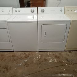 Whirlpool Washer And Dryer Matching Set 90 Day Warranty U-Haul Price To Sell
