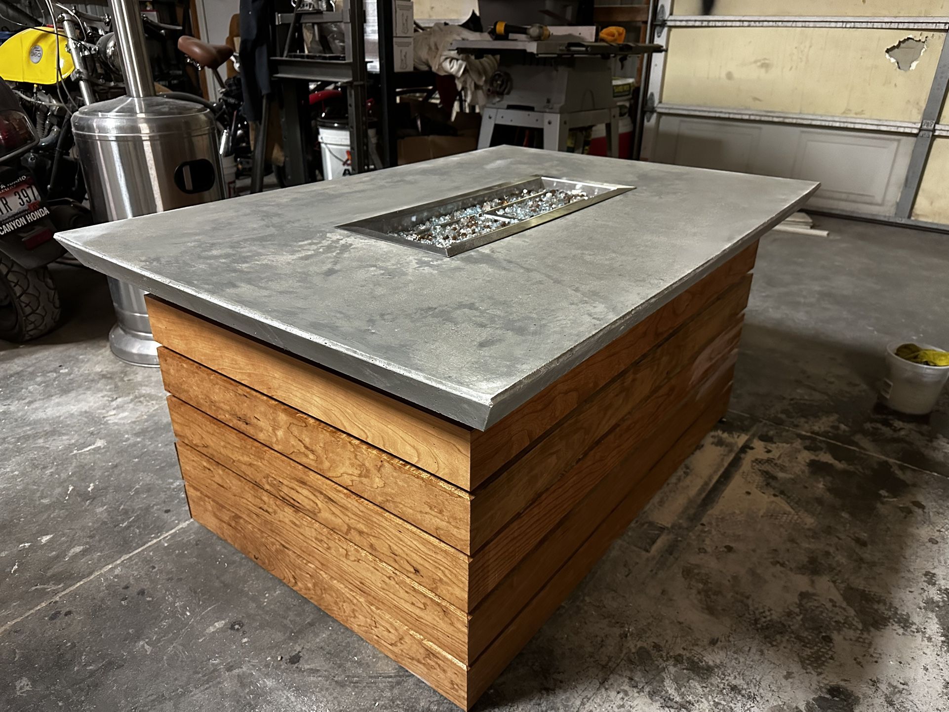 Hand built Custon Fire Tables 