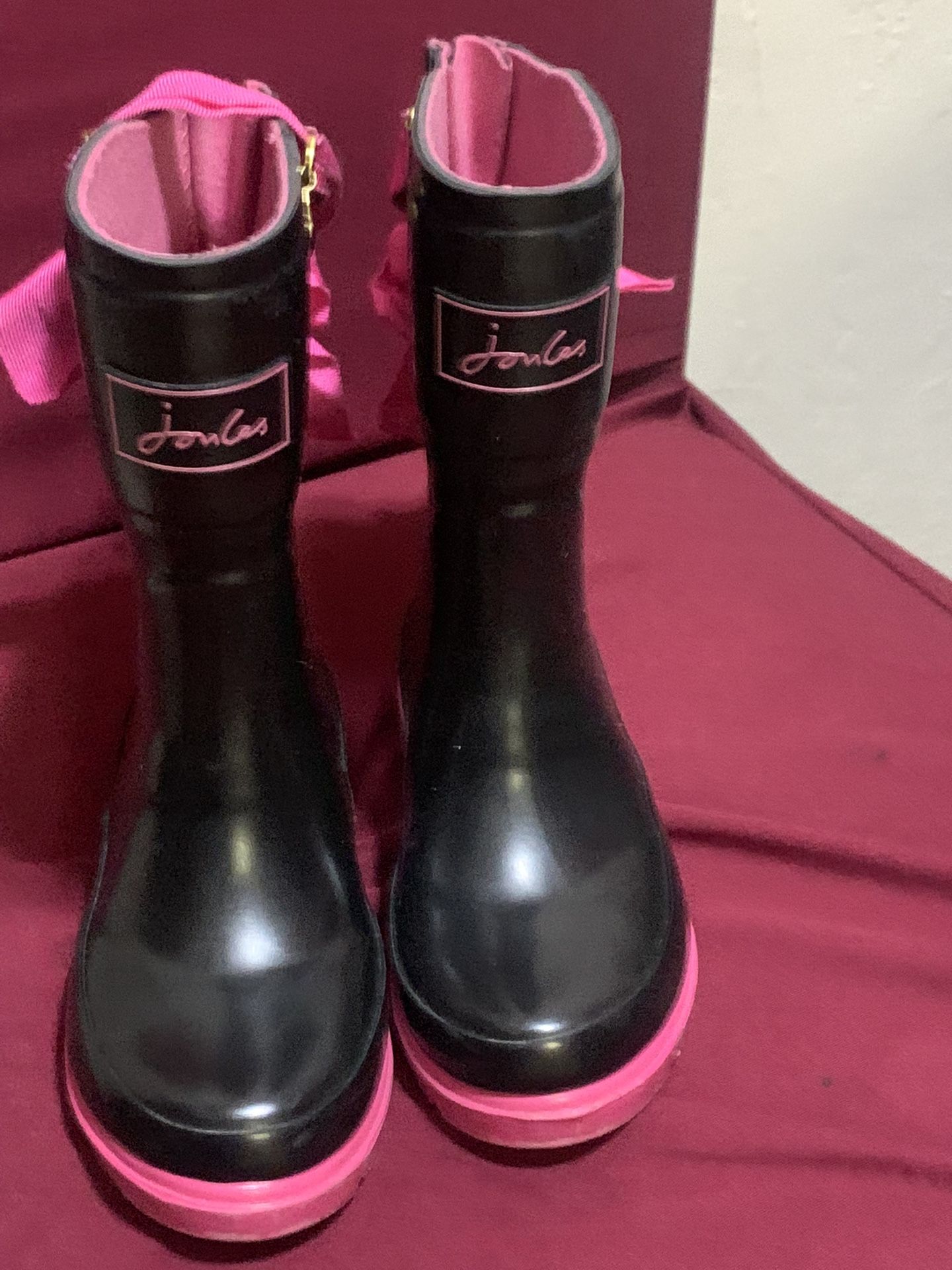 Joules Kids Rain boots Size 9C