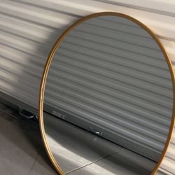 Oval And Square Mirror