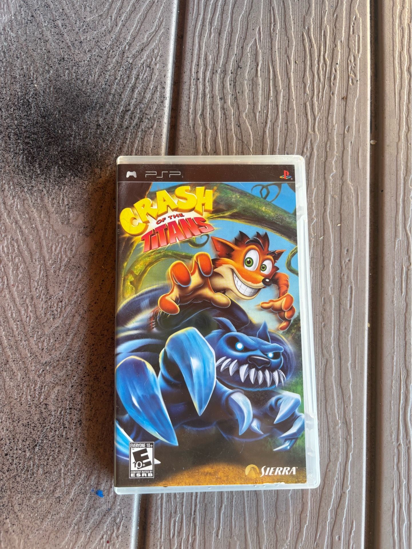 PSP Crash game