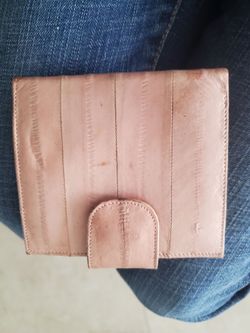 Pink wallet
