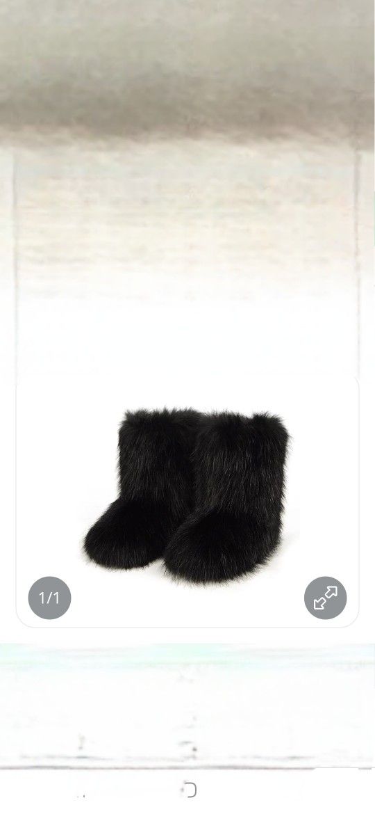 Womens Fur Faux Boots