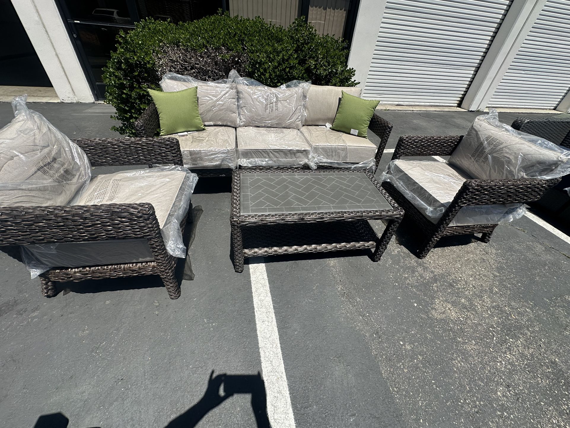 Sunbrella Patio Furniture Set