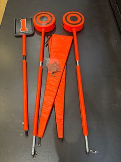 Football Down Markers (Down Box & Chain Set)