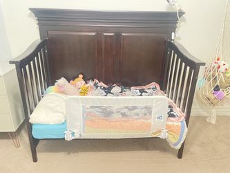 Toddler Bed With Mattress.  Also Incuding The Baby Monitor