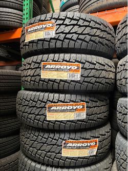 265/70/17 ( 4 new tires ) installed and balanced