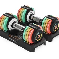 Adjustable Dumbbells Set 12,5 Lbs
