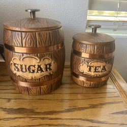 Sugar And Tea Containers 