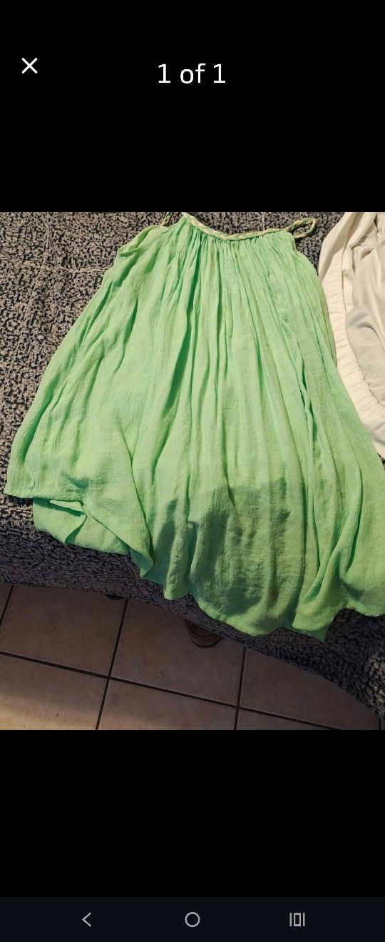 Women's Green Summer Dress 