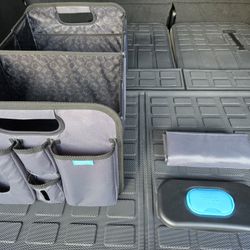 Brica large trunk organizer with multiple pockets