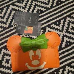 Loungefly Minnie Mouse Pumpkin Wallet 