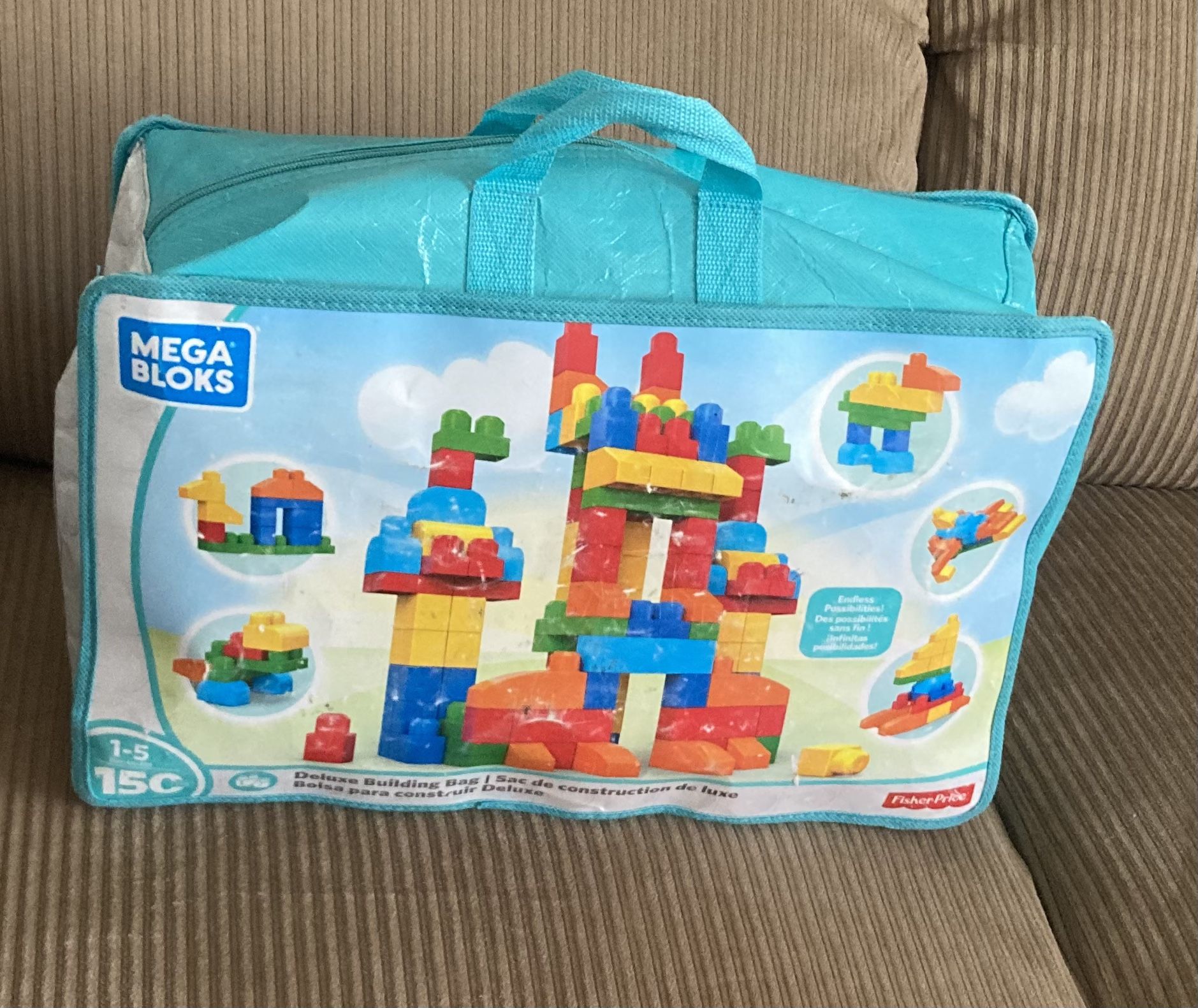 Fisher Price,150 + Pieces Mega Bloks