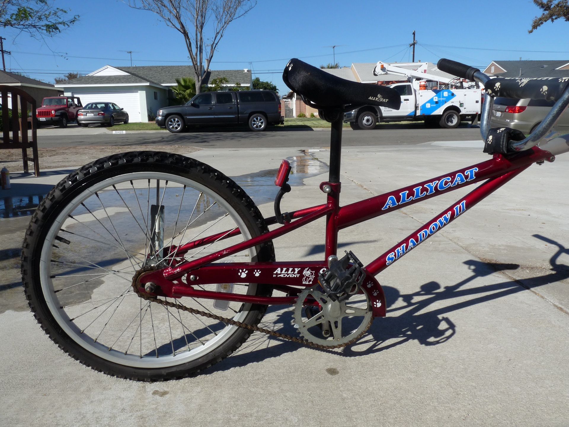 Alley Cat Shadow II bike trailer