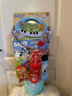 Bluey 🩵Valentine’s ❤️Gift Basket