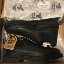 Georgia Boots Black Size 9.5