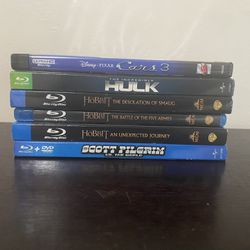 Blu Ray Movies For Sale $5 Each 