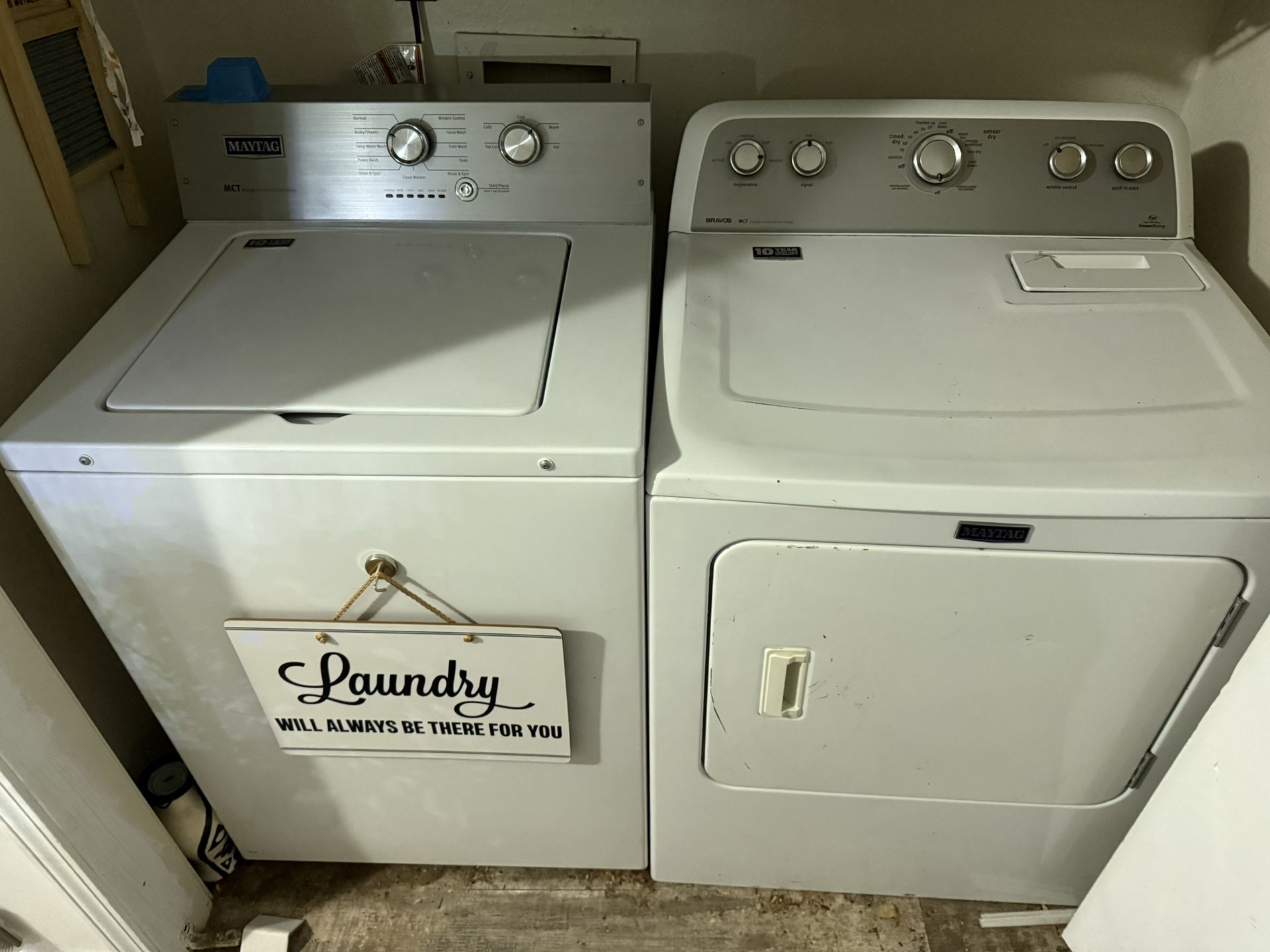 Washer and Dryer