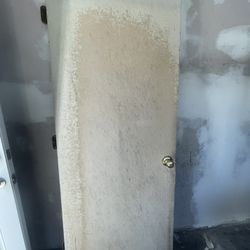 ~! 30” x 80” Duty Garage Exterior Solid Man Door 🚪 