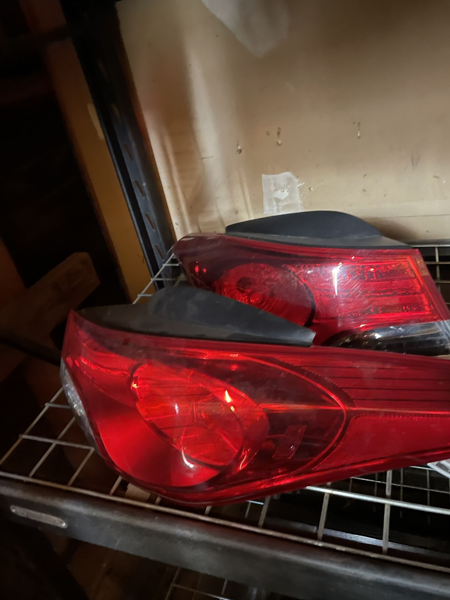 Tail Lights For A 2011-2016 Hyundai Elantra