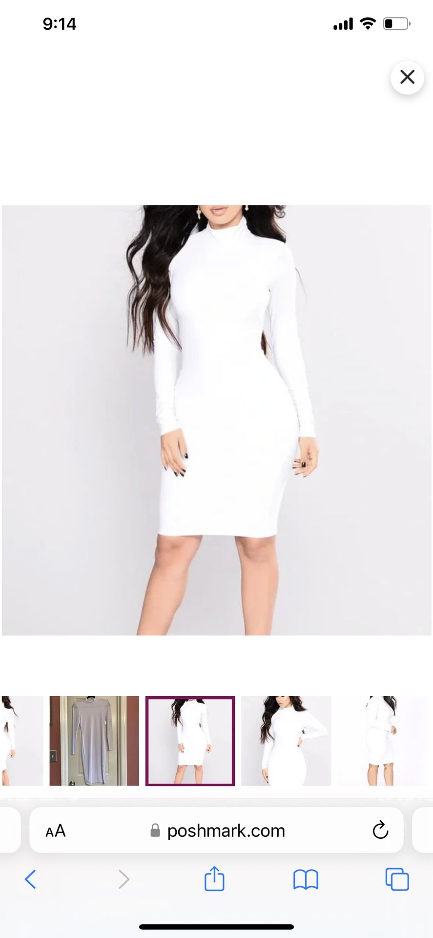 White Dress- Fashion Nova 