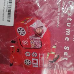 Fire Truck Pop Up Tent