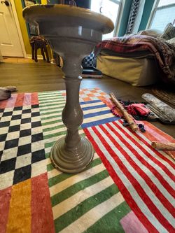 Tall Pedestal Candle Holder