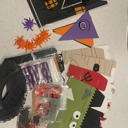 Left Over Halloween Party Supplies 