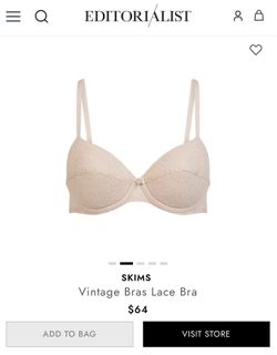 34DDD SKIMS Vintage Bras Lace Bra