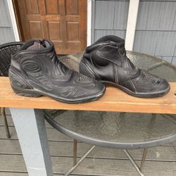 SIDI Motorcycle Short Boots Size 11.5 