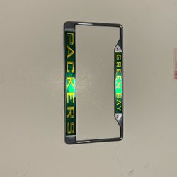 Greenbay Packers license plate frame