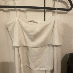 white off shoulder