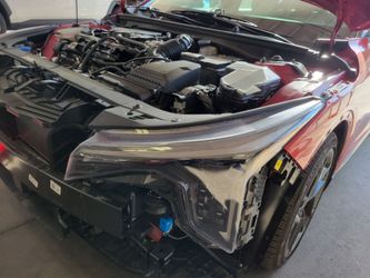 Kia headlight